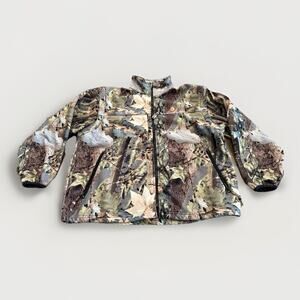 Kings Camo Big Horn Mens Camo Arm Zip Off Hunting Softshell Full Zip Jacket XL